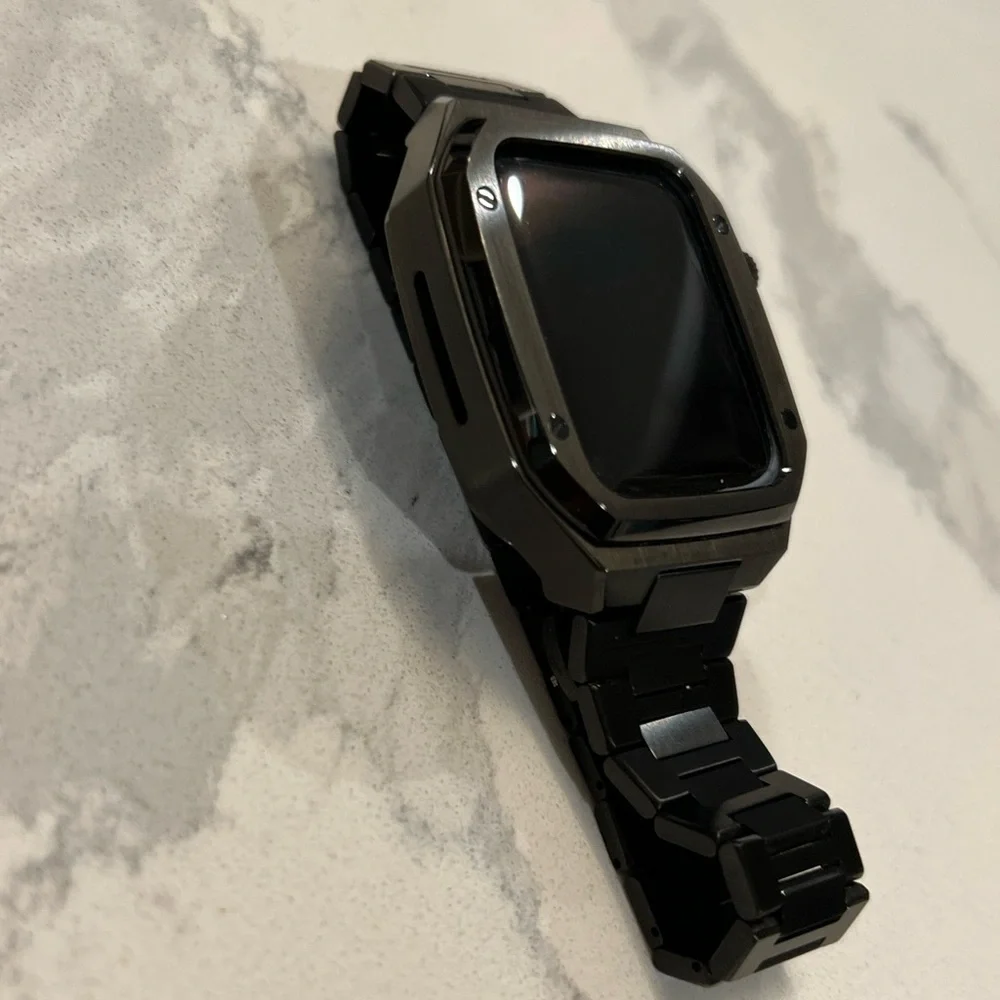 Apple Watch Series 6 44mm Black Stainless Steel Case (DOES NOT INCLUDE WATCH)